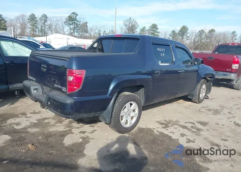 2009 Honda Ridgeline Rt from USA, damaged, VIN 2HJYK16299H502411